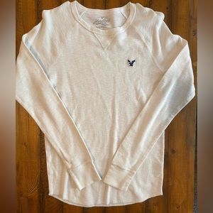 American Eagle Waffle Knit Long Sleeve